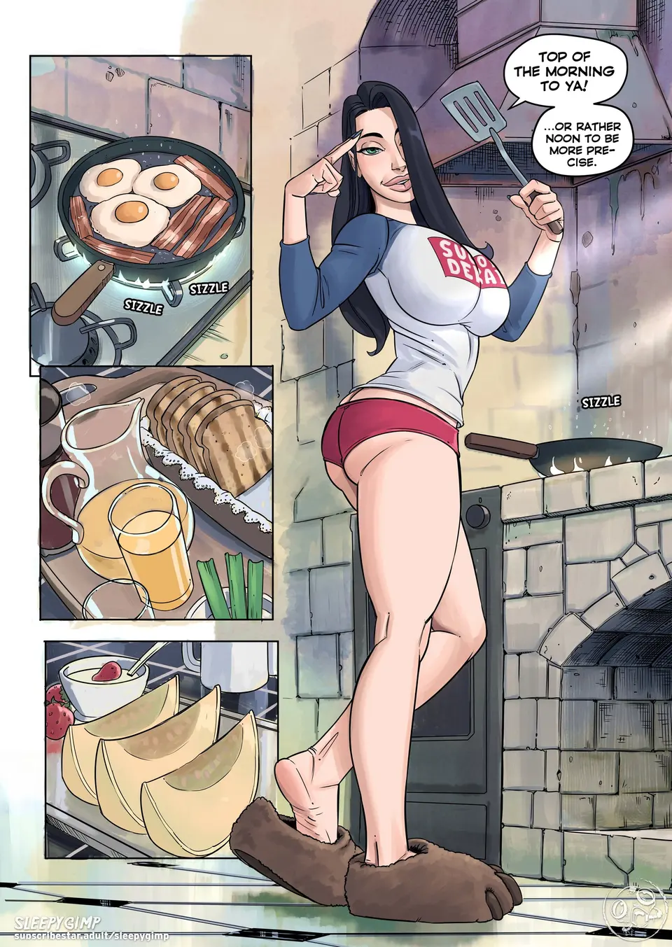 Family Values [Sleepy Gimp] porn comic — Season 1, Chapter 6, page 2