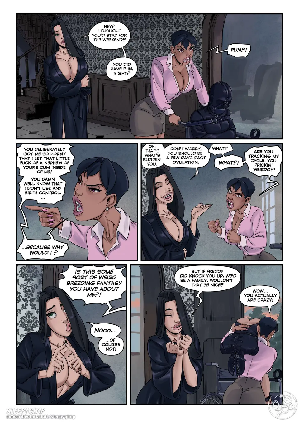 Family Values [Sleepy Gimp] porn comic — Season 1, Chapter 7, page 25