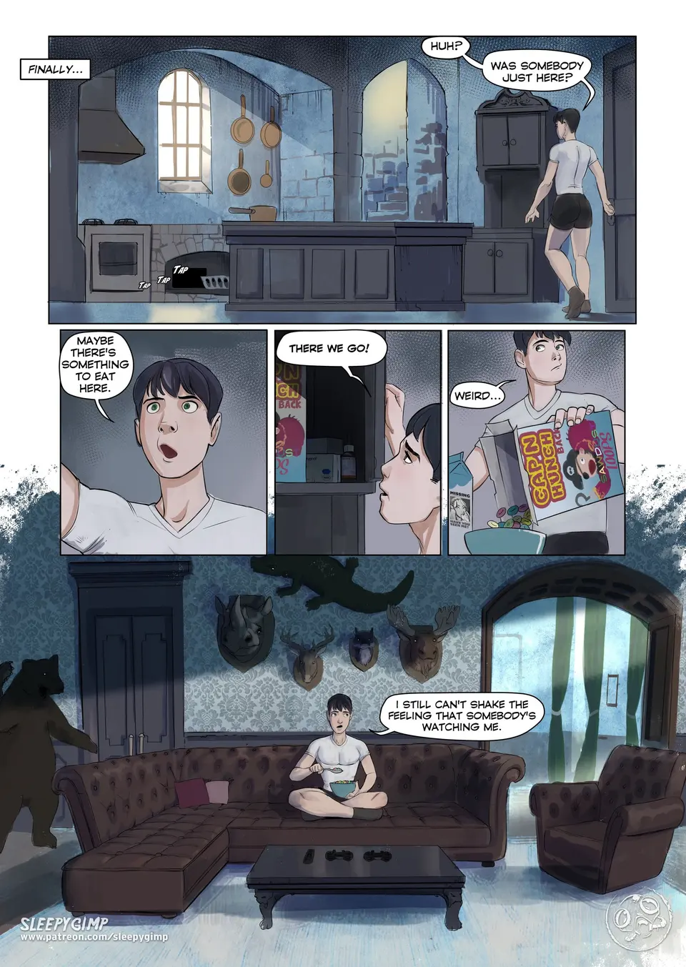 Family Values [Sleepy Gimp] porn comic — Season 1, Chapter 8, page 3