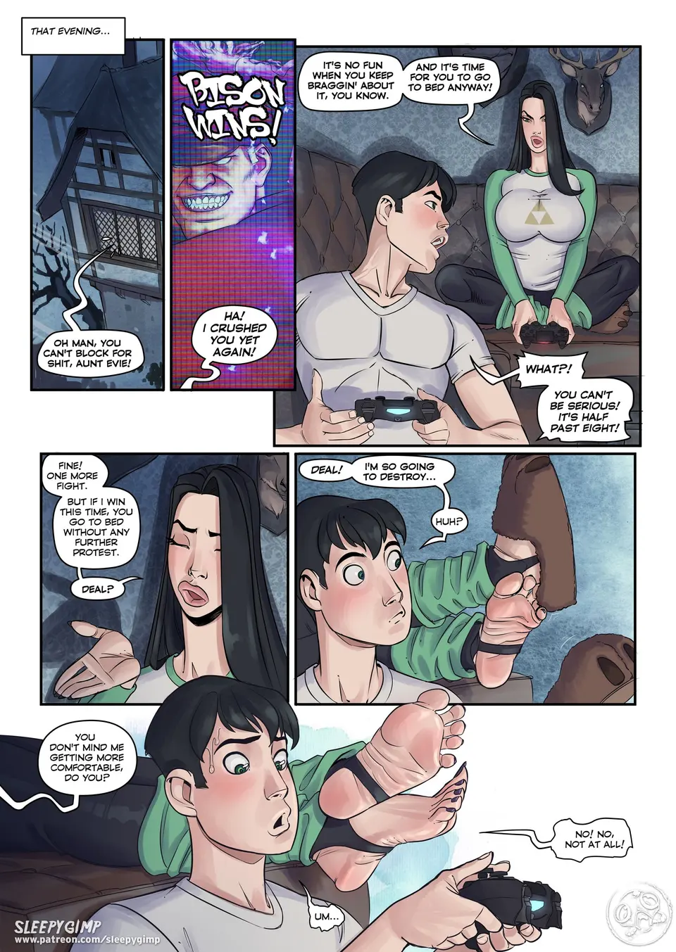 Family Values [Sleepy Gimp] porn comic — Season 1, Chapter 8, page 7