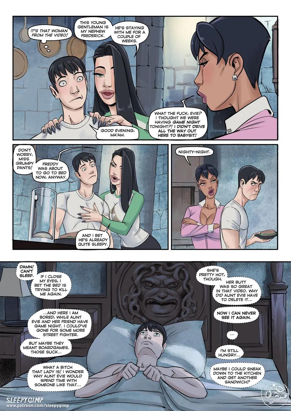 Family Values [Sleepy Gimp] porn comic — Season 1, Chapter 8, page 11