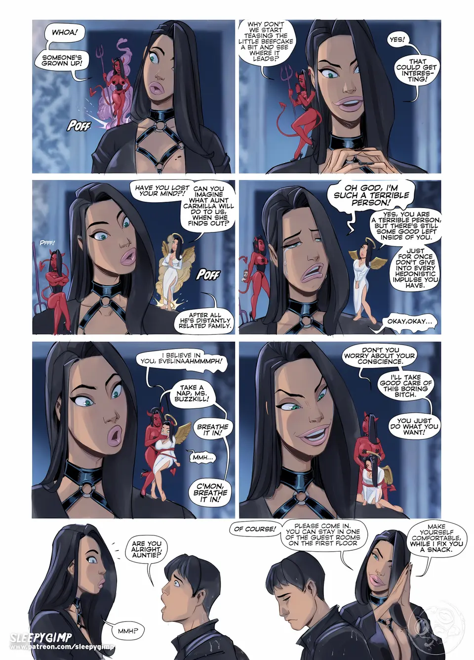 Family Values [Sleepy Gimp] porn comic — Season 1, Chapter 9, page 5