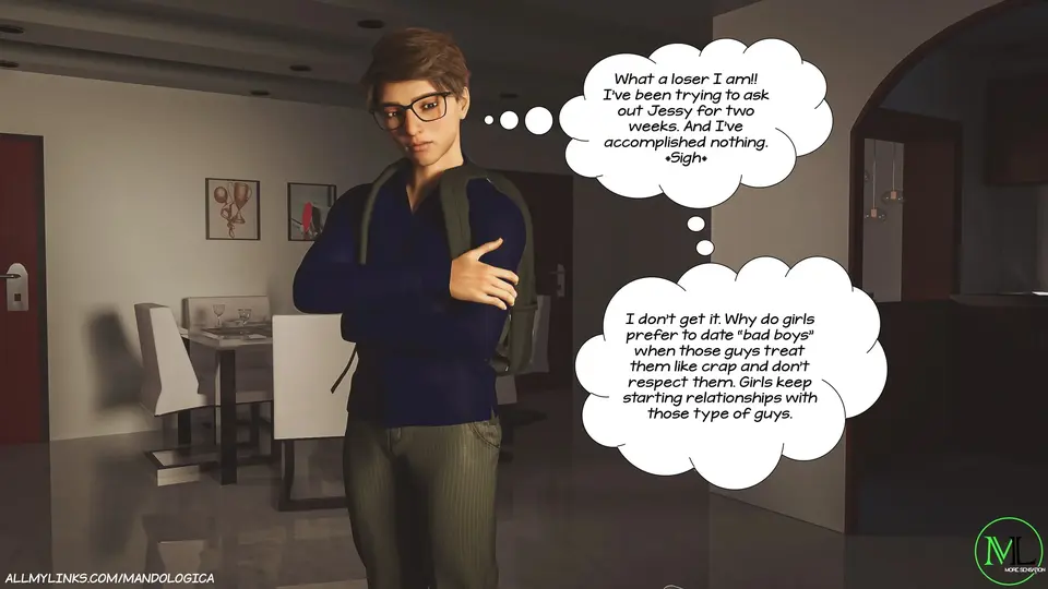 Forbidden Flames [MandoLogica] porn comic — Season 1, Chapter 1, page 4