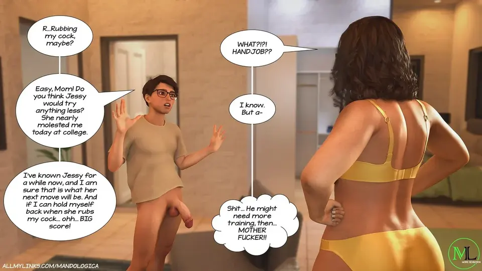 Forbidden Flames [MandoLogica] porn comic — Season 1, Chapter 2, page 90