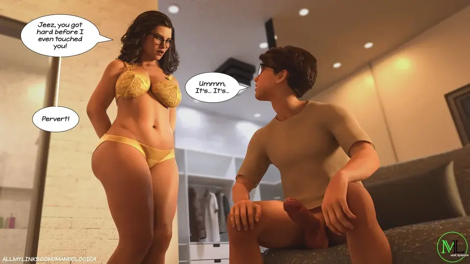 Forbidden Flames [MandoLogica] porn comic — Season 1, Chapter 2, page 92