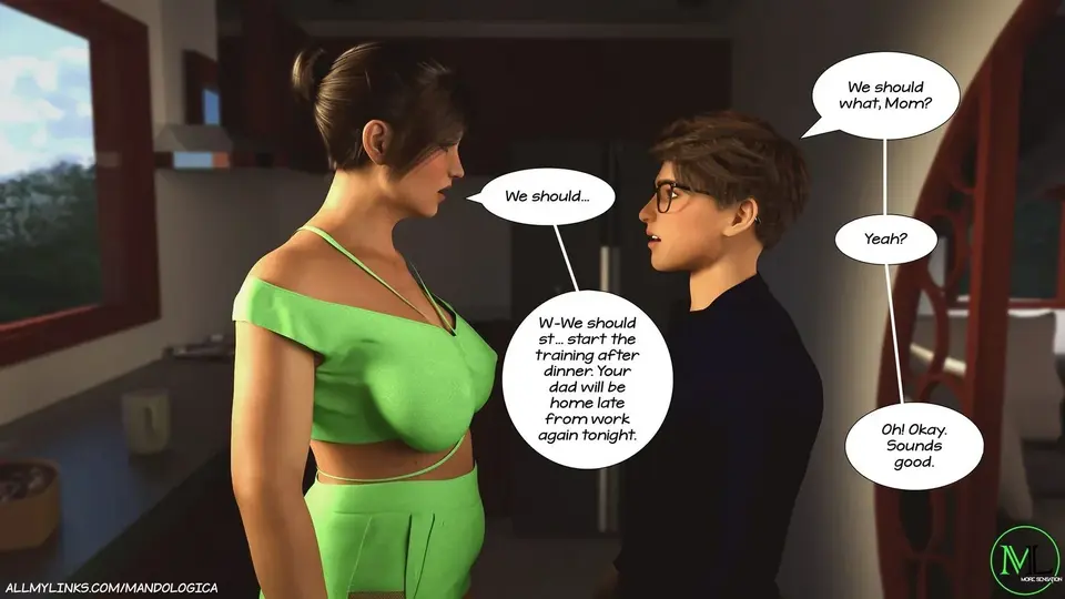 Forbidden Flames [MandoLogica] porn comic — Season 1, Chapter 2, page 121