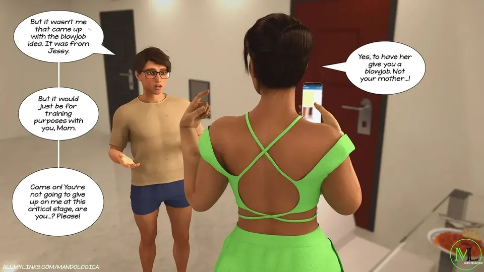 Forbidden Flames [MandoLogica] porn comic — Season 1, Chapter 2, page 126