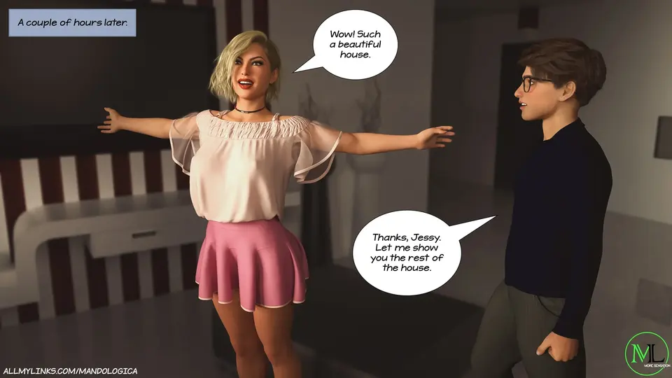 Forbidden Flames [MandoLogica] porn comic — Season 1, Chapter 3, page 8