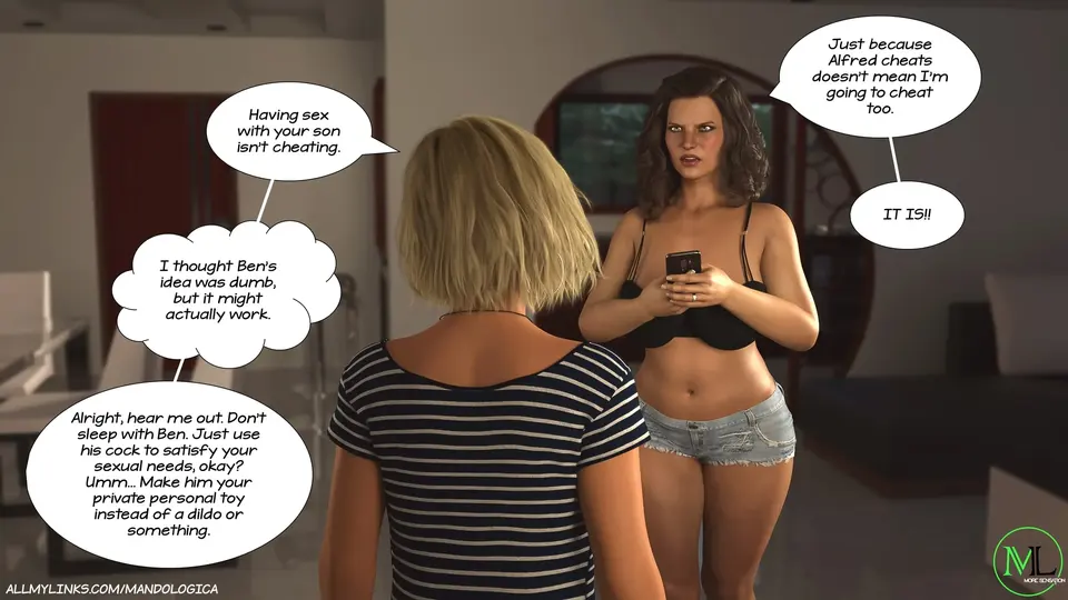 Forbidden Flames [MandoLogica] porn comic — Season 1, Chapter 4, page 91