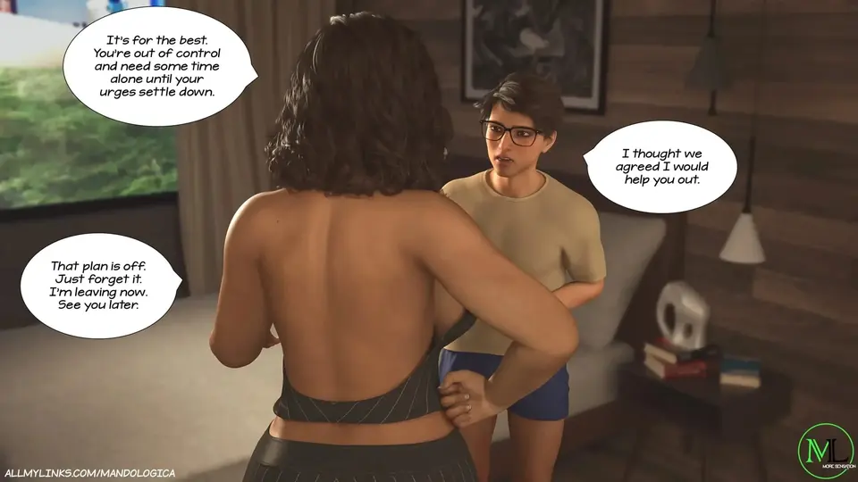 Forbidden Flames [MandoLogica] porn comic — Season 1, Chapter 5, page 4