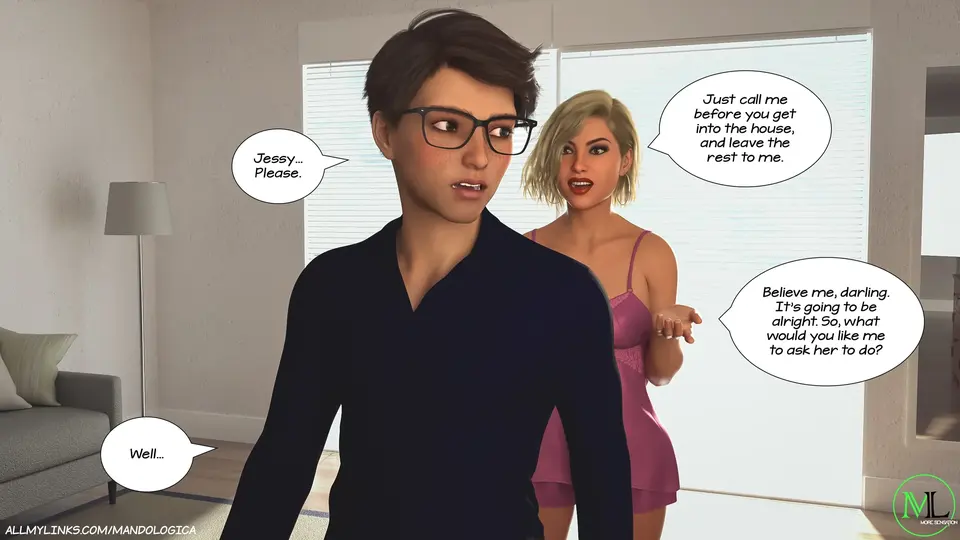 Forbidden Flames [MandoLogica] porn comic — Season 1, Chapter 7, page 34