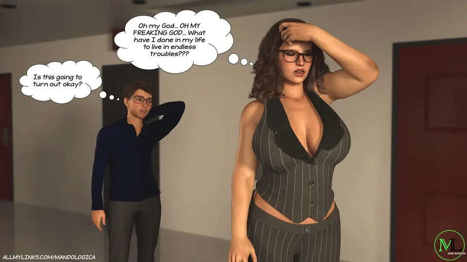 Forbidden Flames [MandoLogica] porn comic — Season 1, Chapter 7, page 41