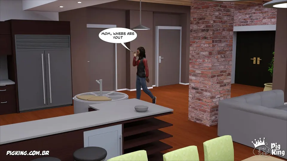 Foster Mother [CrazyDad3D] porn comic — Season 1, Chapter 17, page 99