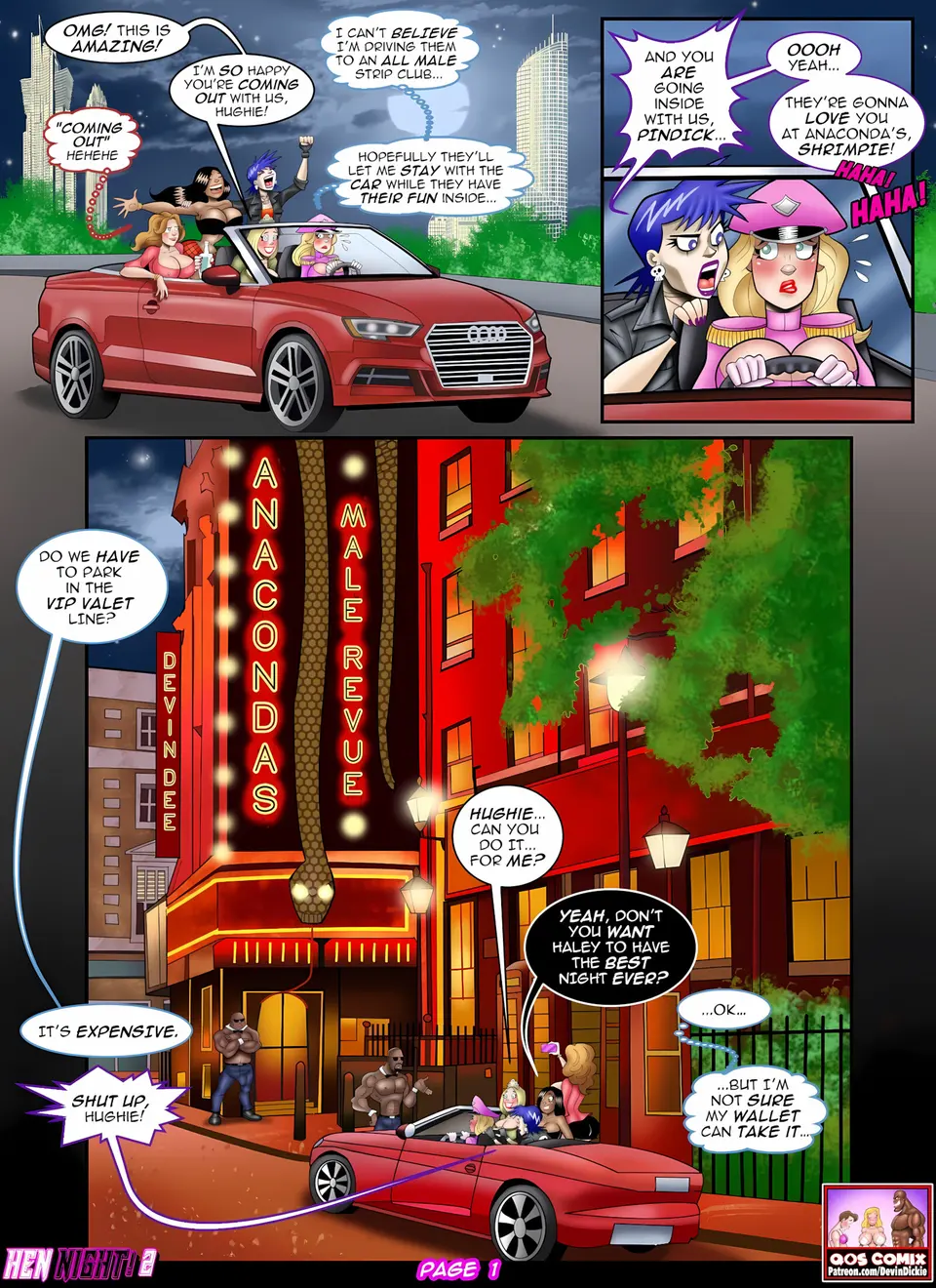 Hen Night [Devin Dickie] porn comic — Season 1, Chapter 2, page 2