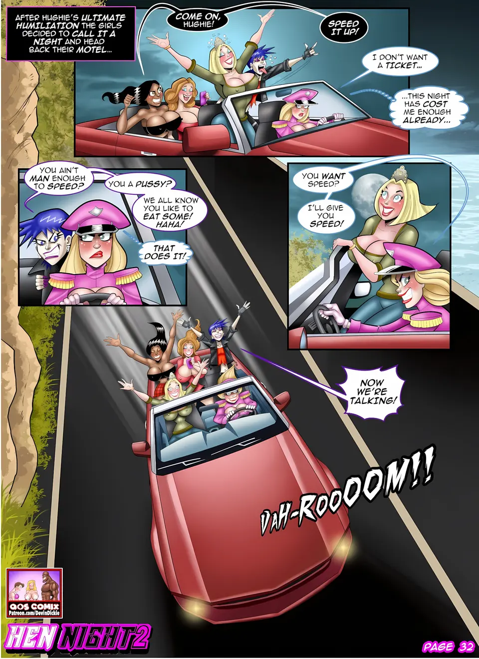 Hen Night [Devin Dickie] porn comic — Season 1, Chapter 2, page 33