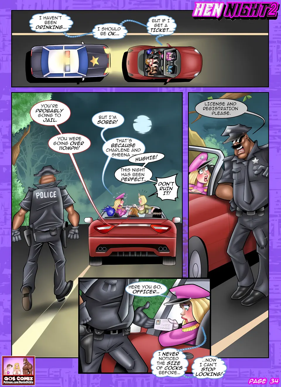 Hen Night [Devin Dickie] porn comic — Season 1, Chapter 2, page 35