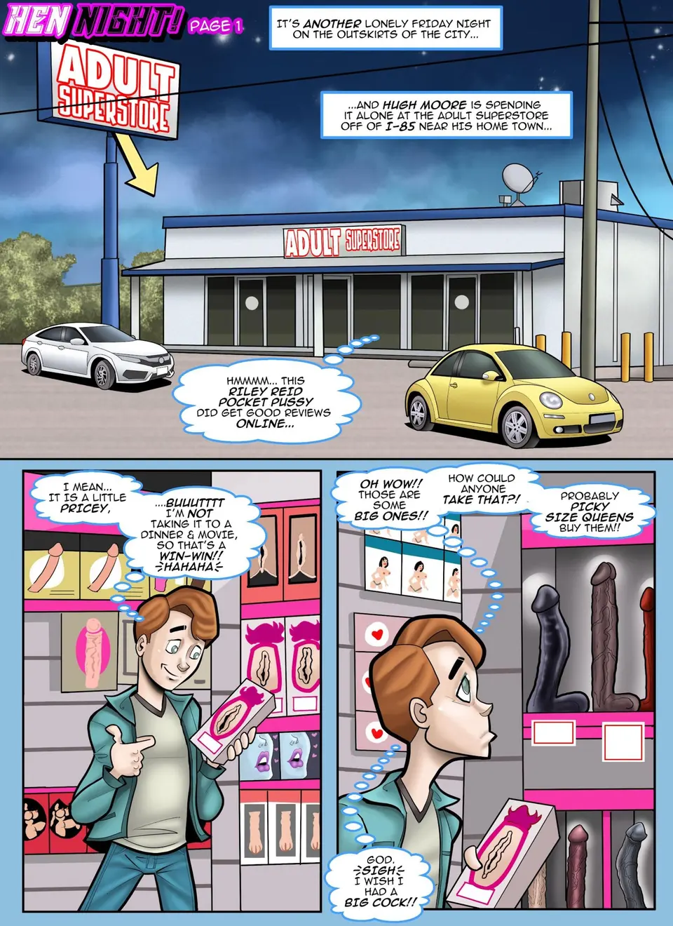 Hen Night [Devin Dickie] porn comic — Season 1, Chapter 3, page 2