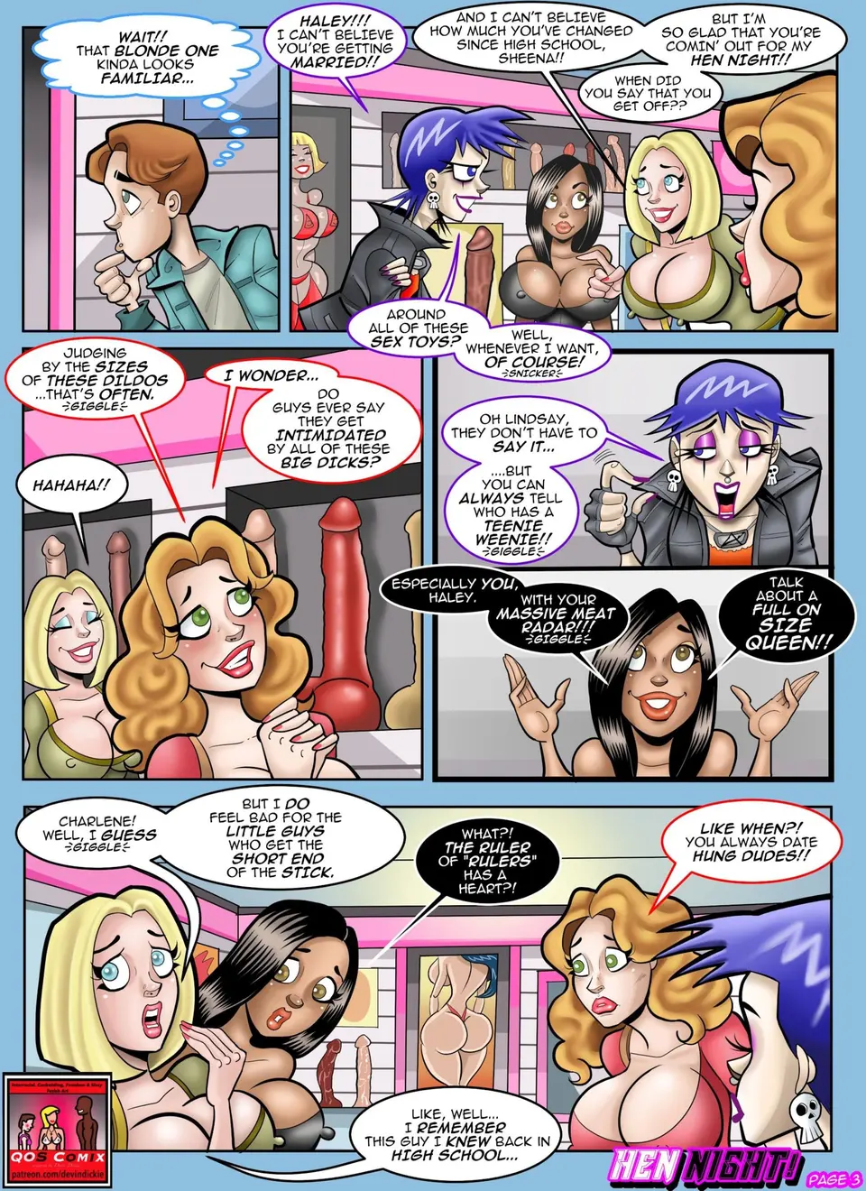 Hen Night [Devin Dickie] porn comic — Season 1, Chapter 3, page 4