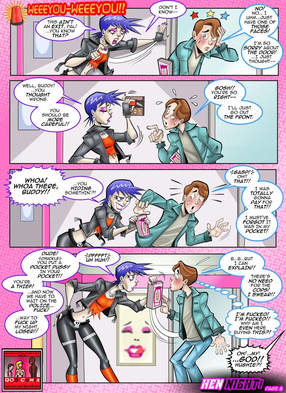Hen Night [Devin Dickie] porn comic — Season 1, Chapter 3, page 9