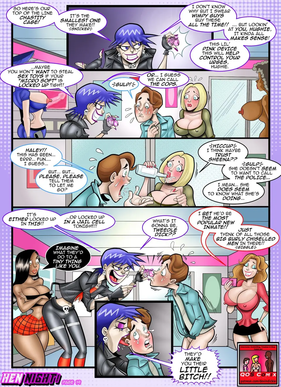 Hen Night [Devin Dickie] porn comic — Season 1, Chapter 3, page 20