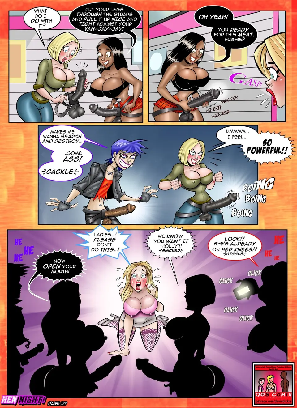 Hen Night [Devin Dickie] porn comic — Season 1, Chapter 3, page 28