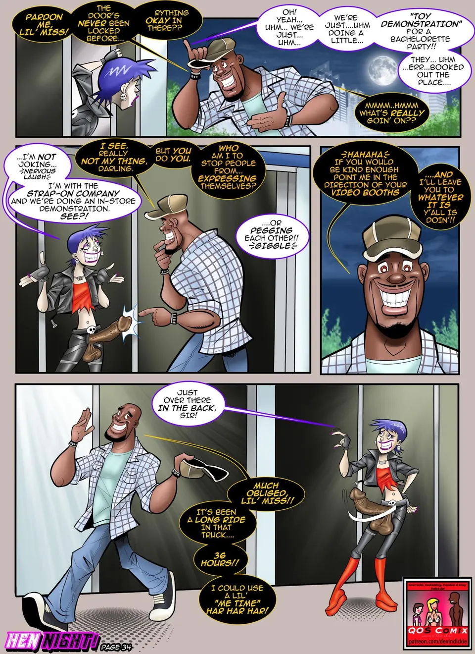 Hen Night [Devin Dickie] porn comic — Season 1, Chapter 3, page 35