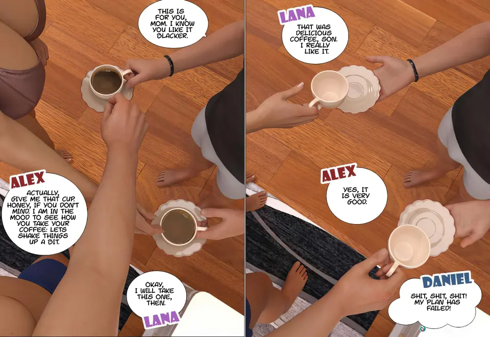 Immoral Desires 11-14 [Daval3D] porn comic — Season 1, Chapter 3, page 9