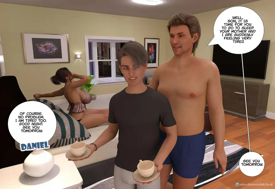 Immoral Desires 11-14 [Daval3D] porn comic — Season 1, Chapter 3, page 10