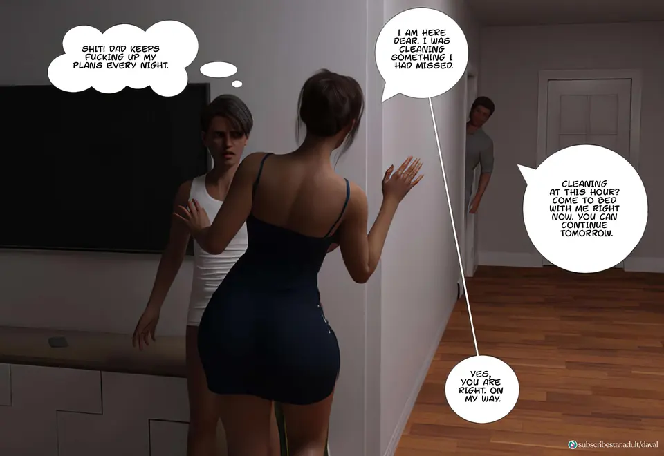 Immoral Desires 11-14 [Daval3D] porn comic — Season 1, Chapter 3, page 79
