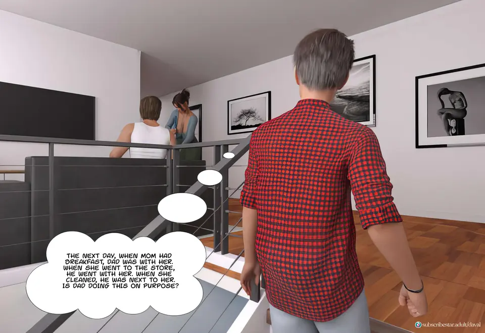 Immoral Desires 11-14 [Daval3D] porn comic — Season 1, Chapter 3, page 84