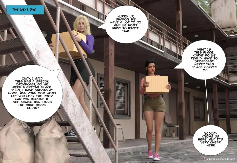Immoral Desires 11-14 [Daval3D] porn comic — Season 1, Chapter 3, page 87