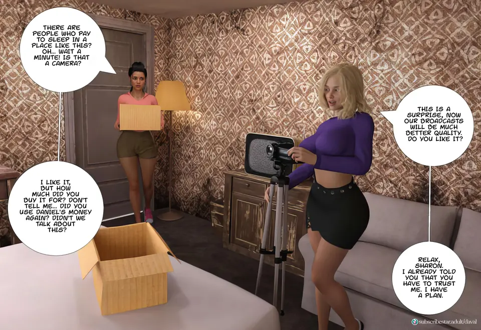 Immoral Desires 11-14 [Daval3D] porn comic — Season 1, Chapter 3, page 88