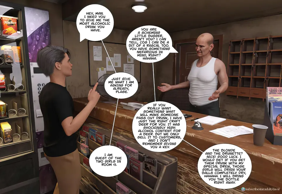Immoral Desires 11-14 [Daval3D] porn comic — Season 1, Chapter 3, page 117