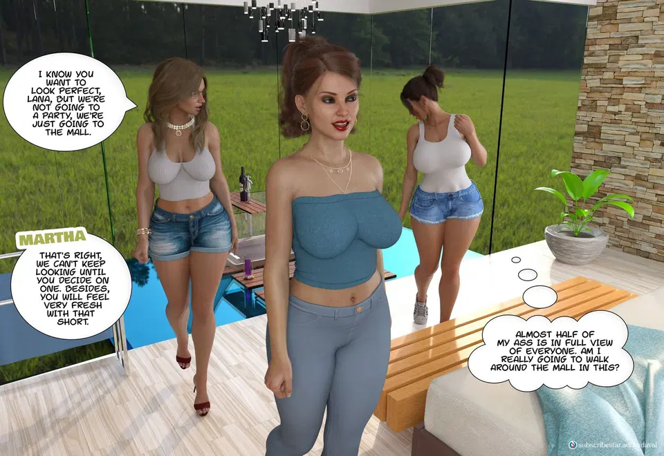 Immoral Desires [Daval3D] porn comic — Season 1, Chapter 3, page 124
