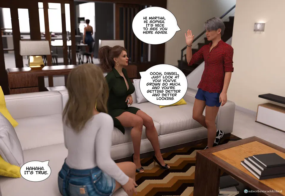 Immoral Desires [Daval3D] porn comic — Season 1, Chapter 5, page 44