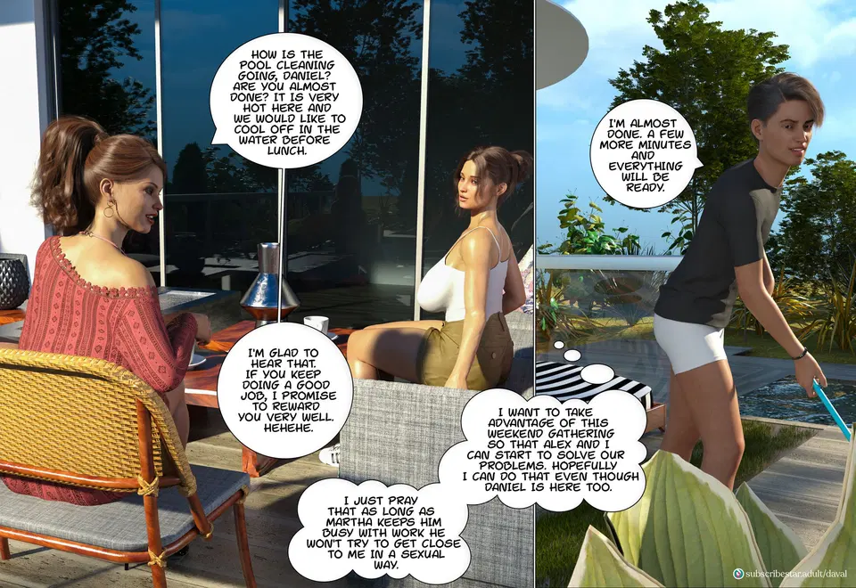 Immoral Desires [Daval3D] porn comic — Season 1, Chapter 5, page 59
