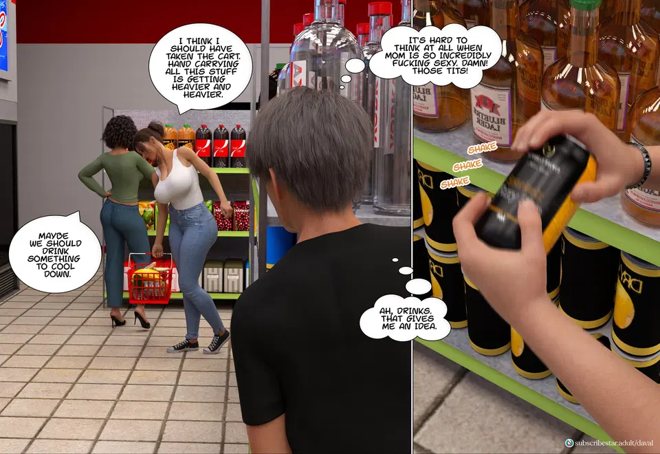 Immoral Desires [Daval3D] porn comic — Season 1, Chapter 6, page 18