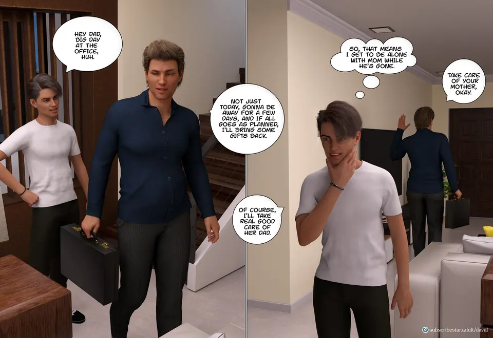 Immoral Desires [Daval3D] porn comic — Season 1, Chapter 8, page 17