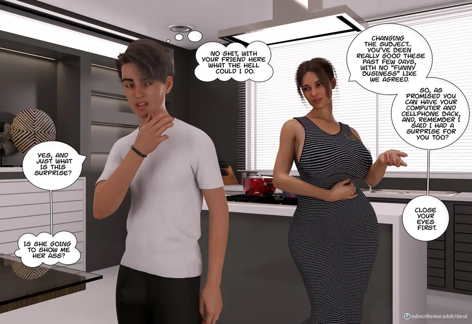 Immoral Desires [Daval3D] porn comic — Season 1, Chapter 8, page 38