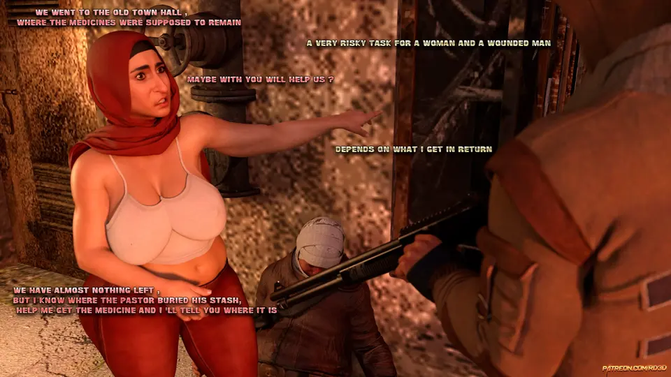 Lust Predators: Hijab Amateurs [Real-Deal 3D] porn comic — Season 1, Chapter 12, page 12