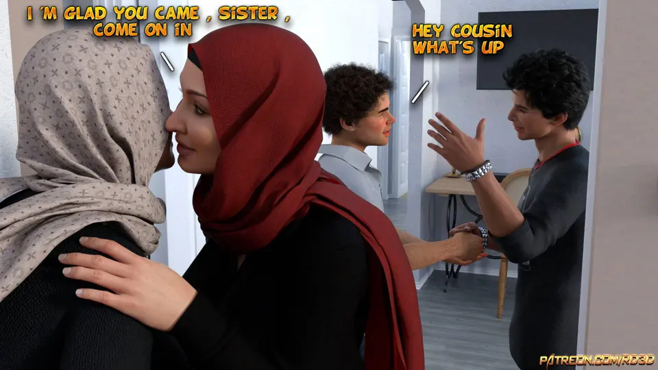 Lust Predators: Hijab Amateurs [Real-Deal 3D] porn comic — Season 1, Chapter 2, page 40