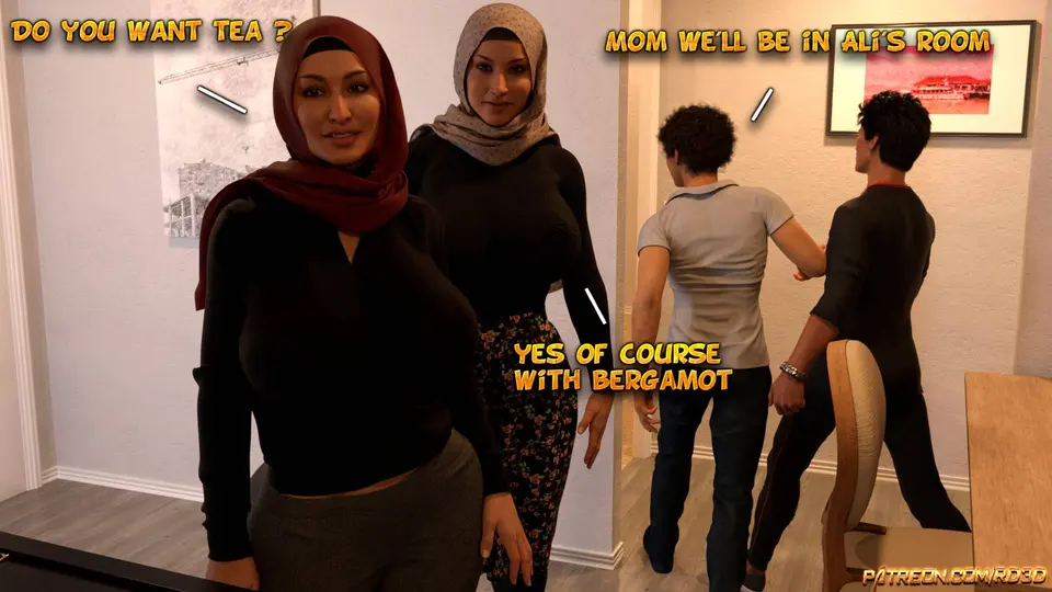 Lust Predators: Hijab Amateurs [Real-Deal 3D] porn comic — Season 1, Chapter 2, page 42