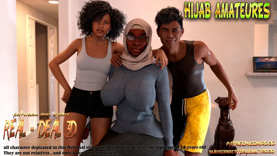 Lust Predators: Hijab Amateurs [Real-Deal 3D] porn comic — Season 1, Chapter 4, page 22