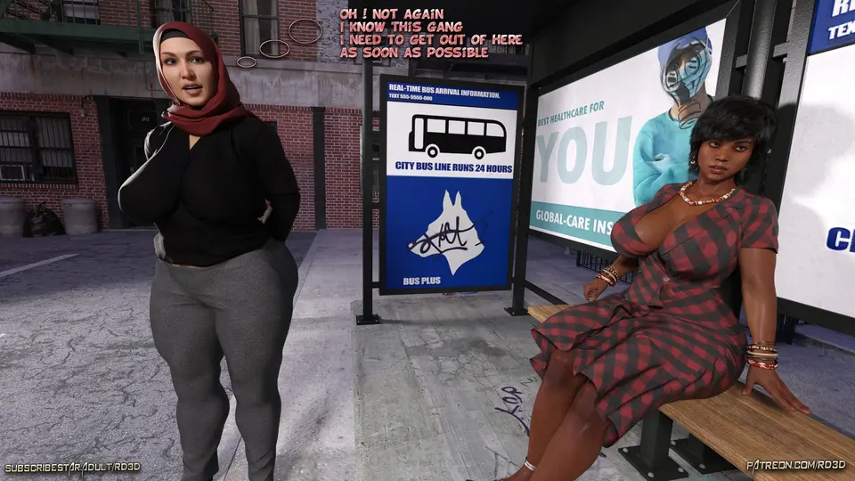 Lust Predators: Hijab Amateurs [Real-Deal 3D] porn comic — Season 1, Chapter 6, page 54