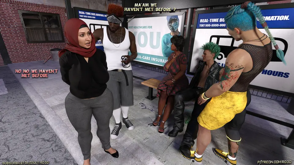 Lust Predators: Hijab Amateurs [Real-Deal 3D] porn comic — Season 1, Chapter 6, page 55