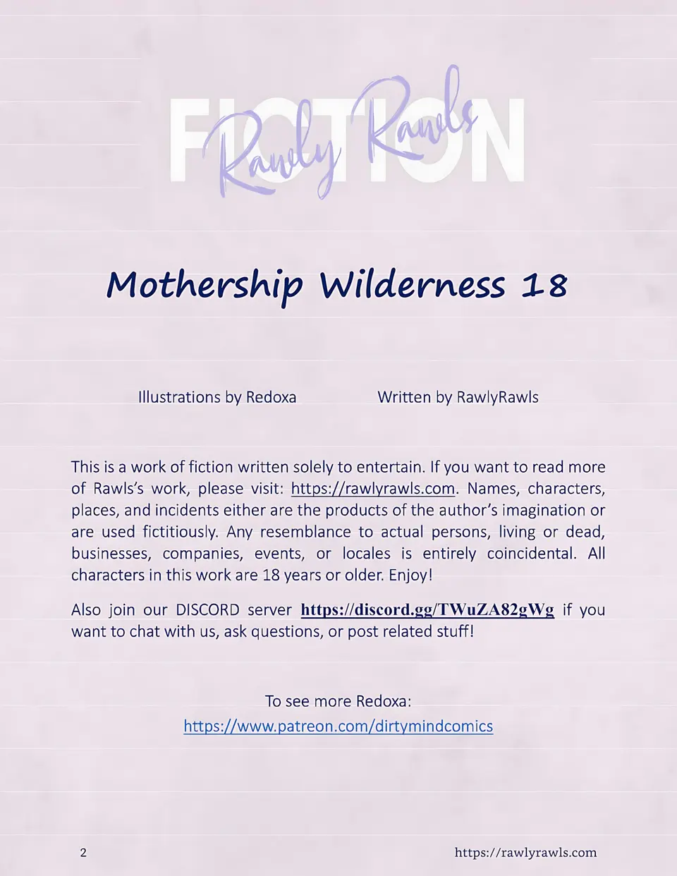 Mothership Wilderness 11-19 [Redoxa] porn comic — Season 1, Chapter 2, page 2