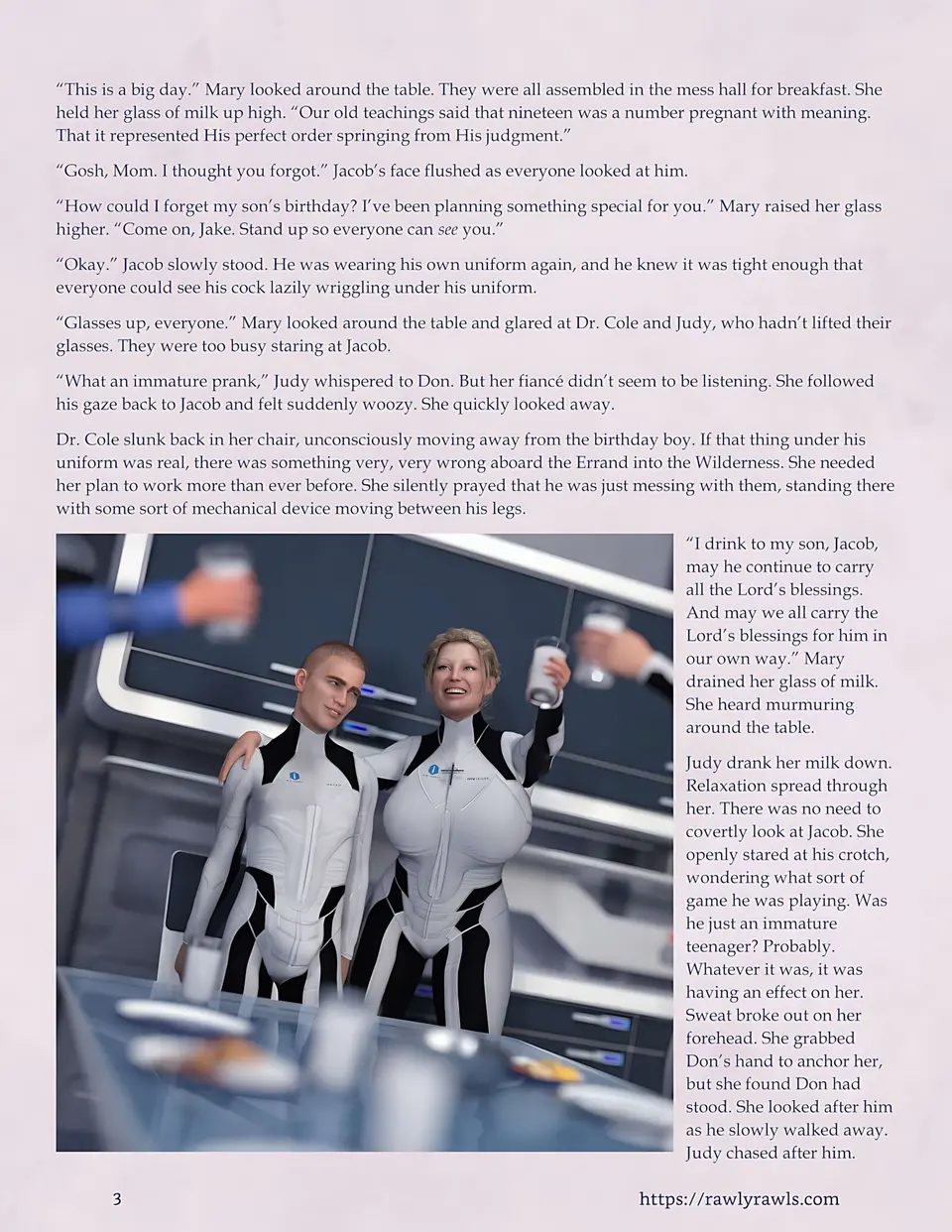 Mothership Wilderness 11-19 [Redoxa] porn comic — Season 1, Chapter 2, page 3