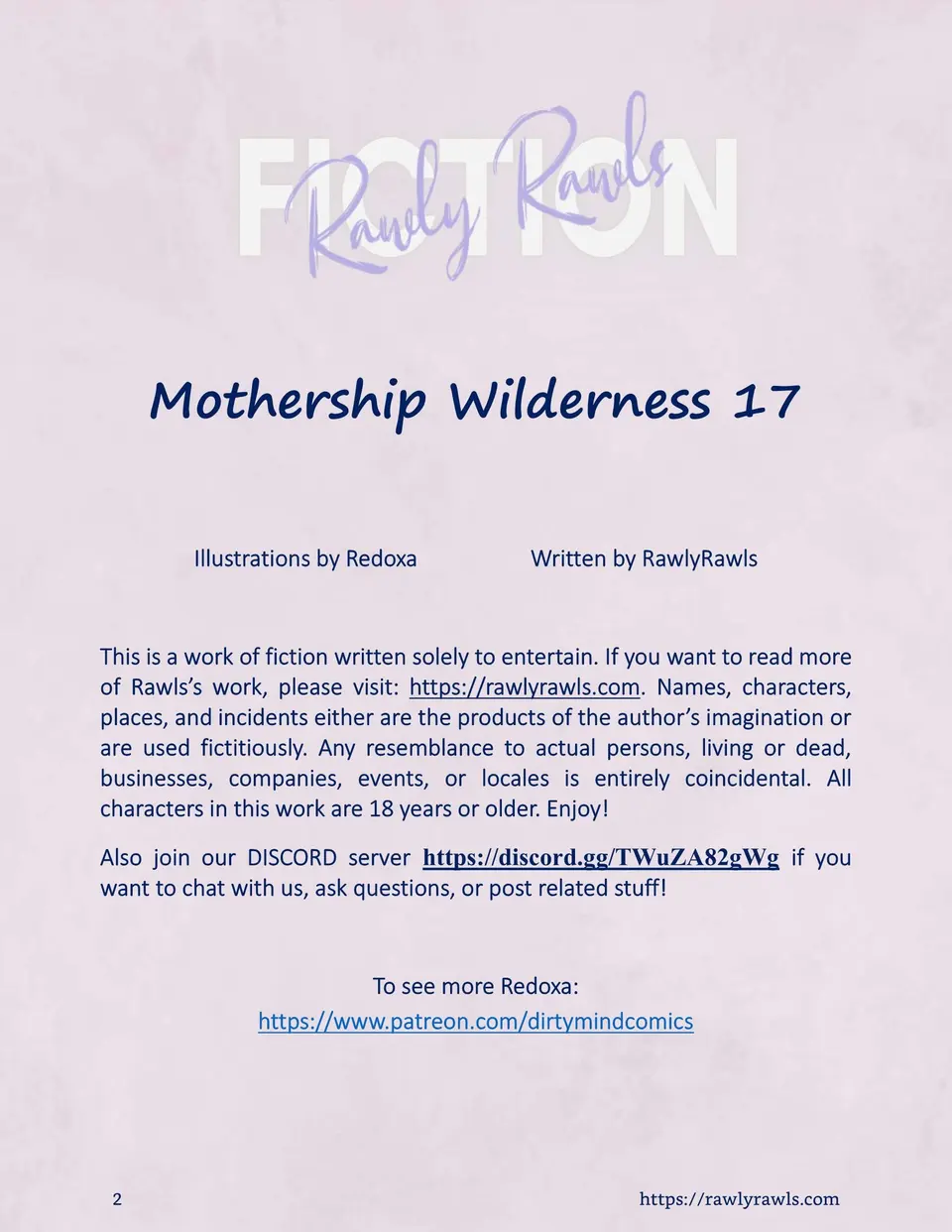 Mothership Wilderness 11-19 [Redoxa] porn comic — Season 1, Chapter 3, page 2