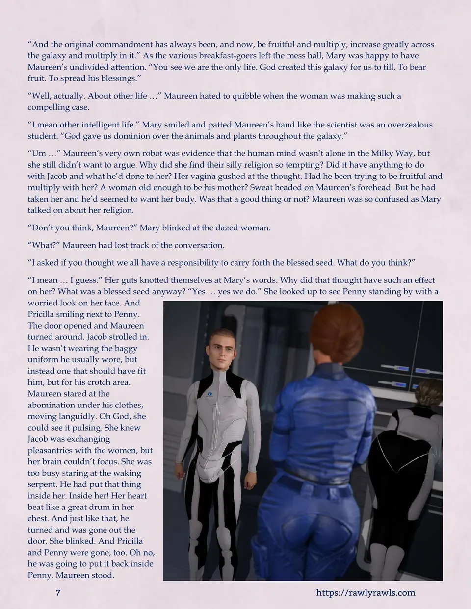 Mothership Wilderness 11-19 [Redoxa] porn comic — Season 1, Chapter 3, page 7