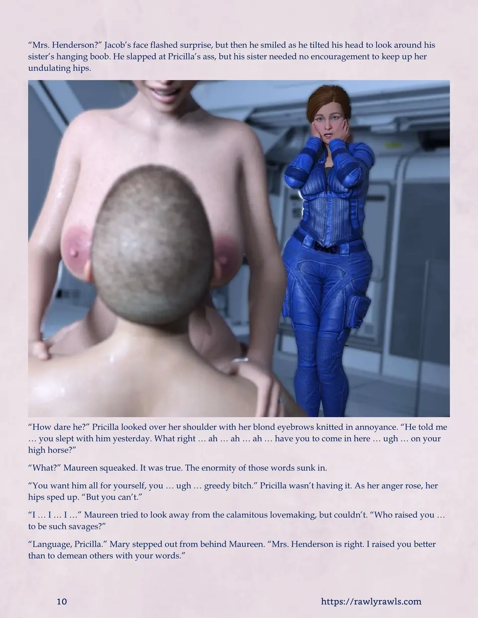 Mothership Wilderness 11-19 [Redoxa] porn comic — Season 1, Chapter 3, page 10